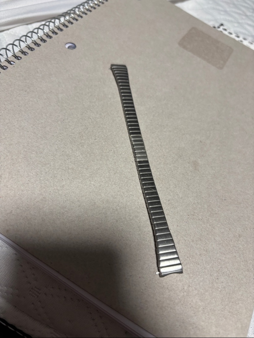 Classic Silver Expansion Watch Band - Stretch Link Bracelet